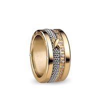 BERING Austauschbar Ringkombination für Damen in Gold & Silber mit einzigartigem Twist- & Change System, Memel