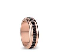 BERING Austauschbar Ringkombination für Damen in Rosé Gold & Braun mit einzigartigem Twist- & Change System, Yenisei