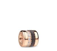 Bering Charm Love-1 Edelstahl Rosé schwarz Zirkonia ARCTIC SYMPHONY COLLECTION