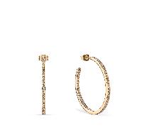 Kreolen aus Edelstahl mit Steinchen - Bering Jewelry Modell: 731-27-05