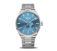 Bering Blaue Automatikuhr für Herren - 19441-Charity, Silber