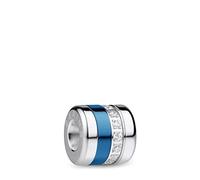 Bering Damen-Charm Anhänger BestFriend-3 Arctic Symphony eisblau Edelstahl Zirkonia