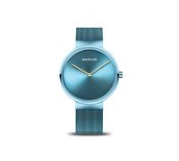 Bering Armbanduhr analog Quarz mit Milanaise-Armband 14539-388