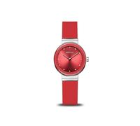 BERING Damen Uhr Quarz Movement - Classic Collection mit Edelstahl und Silikon 10129-503