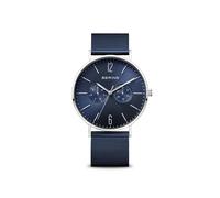 Bering Uhr 14240-303 Classic Herren 41 mm Quarz Edelstahl Saphirglas 3 ATM Blau