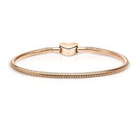 BERING Damen-Armband für Charms Edelstahl rosé 617-30-X0, Länge:19 cm