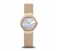 Bering Damen Armbanduhr Classic 26 mm Armband Edelstahl roségold glänzend 10126-...