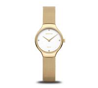 Bering Damen Armbanduhr gold, weiß Classic 13326-334