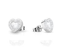 BERING Damen Ohrring aus Edelstahl, Silber mit Perlmutt | 712-159-05