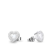 Bering Damen Ohrstecker Arctic Symphony 712-159-05 Herz Edelstahl Perlmutt