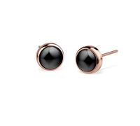 BERING Damen Ohrstecker schwarz / rosegold, Größe One Size, 4793509 Schwarz / Rosegold One Size