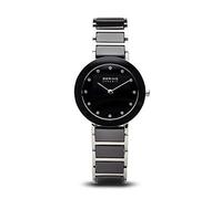 Bering Damen Quarz Uhr | Armbanduhr 29 mm Edelstahlgehäuse und Zifferblatt | Milanaisearmband | Saphierglas | 5 ATM | 11429