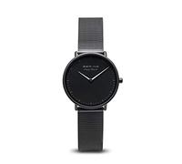 Bering Damen Quarz Uhr | Armbanduhr 30 mm Edelstahlgehäuse und Zifferblatt | Milanaisearmband | Saphierglas | 3 ATM | 15730
