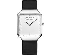 Bering Damen Quarz Uhr | Armbanduhr 32 mm Edelstahlgehäuse und Zifferblatt | Milanaisearmband | Saphierglas | 3 ATM | 15832
