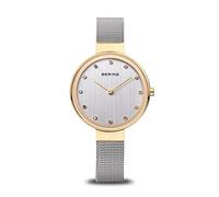Bering Damen Armbanduhr 12034-010 Classic – Quarz, Edelstahl, Saphirglas, 3 ATM