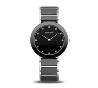 Bering Damen Quarz Uhr | Armbanduhr 35 mm Edelstahlgehäuse und Zifferblatt | Milanaisearmband | Saphierglas | 5 ATM | 11435