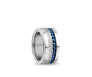 BERING Damen Ring in glänzendem silber - Arctic Symphony Collection aus Edelstahl - Berkel 9