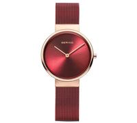 Bering Damen Uhr Armbanduhr Classic Collection - 14531-363 Meshband