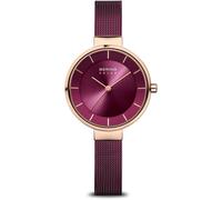 Bering Damen Uhr Armbanduhr Classic Solar - 14631-969 Meshband