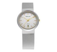Bering Damen Uhr Armbanduhr Edelstahl Slim Classic - 11029-004 Meshband