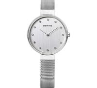 BERING Damen Uhr Quarz Movement - Classic Collection mit Edelstahl und Saphirglas 12034-000 - 3 ATM