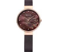 Bering Damen Uhr Armbanduhr Slim Classic - 12034-265 Meshband