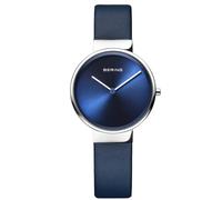 Bering Damen Uhr Armbanduhr Slim Classic - 14531-607 Leder