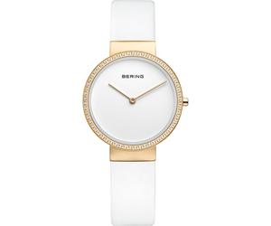 Bering Damen Uhr Armbanduhr Slim Classic - 14531-630 Leder