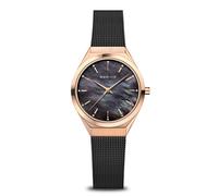 BERING Damen Uhr analog Quarz mit Milanaise-Armband 18729-166