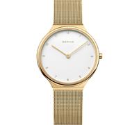 Bering Damen Uhr Armbanduhr Ultra-Slim Gold - 18434-334 Edelstahl