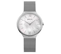 Bering Damen Uhr Armbanduhr Ultra-Slim Silber - 18434-000 Edelstahl