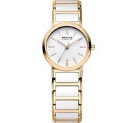 BERING Damen Uhr Quarz Movement - Ceramic Collection mit Edelstahl/Keramik und Saphirglas 30226-751 Armbandsuhren