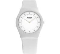 BERING Damen Uhr Quarz Movement - Ceramic Collection mit Kalbsleder und Saphirglas 32035-659 Armbandsuhren