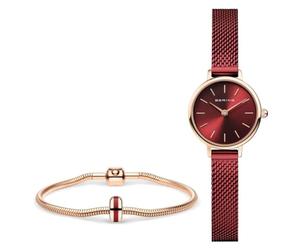 Bering Damen Uhr Quarz Movement - Classic Collection mit Edelstahl und Saphirglas 11022-363-Lovely-5-GWP190