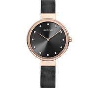BERING Damen Uhr Quarz Movement - Classic Collection mit Edelstahl und Saphirglas 12034-166 Armbandsuhren - 3 ATM