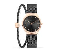 BERING Damen Uhr Quarz Movement - Classic Collection mit Edelstahl und Saphirglas 12131-169-GWP