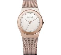 BERING Damen Uhr Quarz Movement - Classic Collection mit Edelstahl und Saphirglas 12927-XXX Armbandsuhren - 3 ATM, Roségold