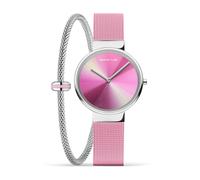 BERING Damen Uhr Quarz Movement - Classic Collection mit Edelstahl und Saphirglas 19031-999-GWP