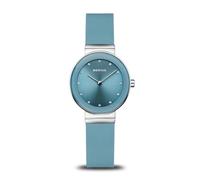 BERING Damen Uhr Quarz Movement - Classic Collection mit Edelstahl und Silikon 10129-708