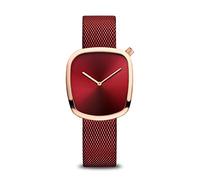 BERING Damen Uhr Quarz Movement - Pebble Collection mit Edelstahl und Saphirglas 18034-363 Armbandsuhren