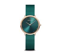 BERING Damen Uhr Quarz Movement - Ultra Slim Collection mit Edelstahl und Saphirglas 15729-868 - Wasserdicht: 3 ATM