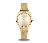 BERING Damen Uhr Quarz Movement - Ultra Slim Collection mit Edelstahl und Saphirglas 17031-333
