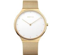 BERING Damen Uhr Quarz Movement - Ultra Slim Collection mit Edelstahl und Saphirglas 18440-334 - 3 ATM