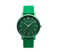 BERING Damen und Herren Uhr Quarz Movement - True Aurora Collection mit Silikon und Saphirglas 16934-899 Armbandsuhren