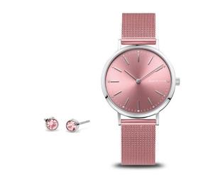 Bering Damenuhr Charity Collection Set mit Ohrsteckern 14134-999-GWP