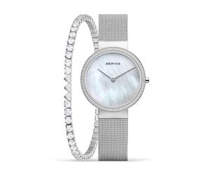 Bering Damenuhr Classic Collection Set mit Armband 14531-004-GWP190
