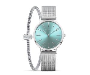 Bering Damenuhr Classic im Set mit Armband 14134-005-GWP