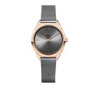 BERING Damenuhr Ultra Slim 4.8 Anthrazit (17031-369)