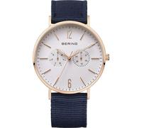 Bering Herren Armbanduhr Classic 40 mm 3 ATM Saphirglas Slim Design 14240-864