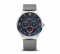 Bering Herren Armbanduhr Classic 41 mm Armband Milanaise silber 33441-007